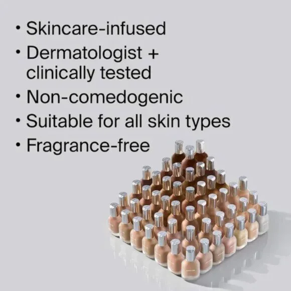 CHOOSE ✅ NIB HAUS LABS FOUNDATION Triclone Skin Tech Medium Coverage🌟 CHOOSE - Picture 4 of 16